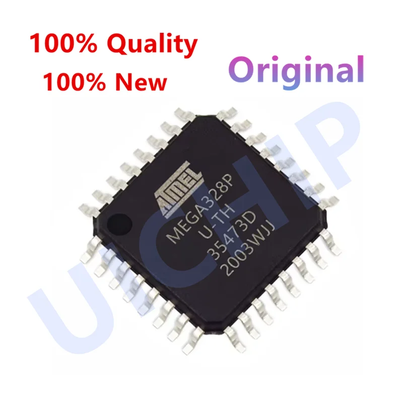 (1piece)100% New ATMEGA328P-AU MEGA328P-AU ATMEGA328PB-AU MEGA328P QFP-32 image 2