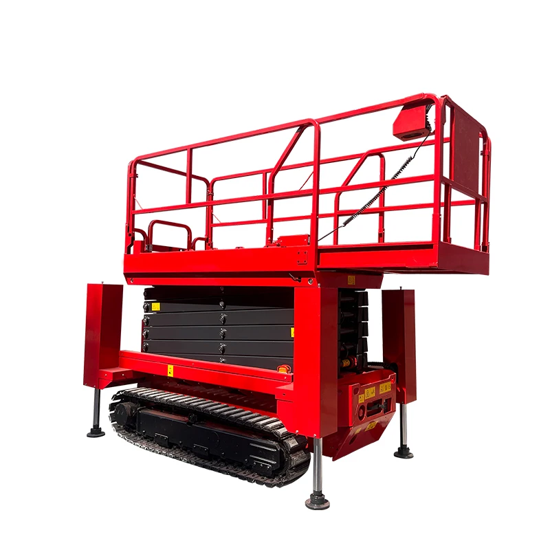 Compact Maneuvering Aerial Work Platform 2780mm Overall Length 1570mm Width 2350mm Unfolded Height