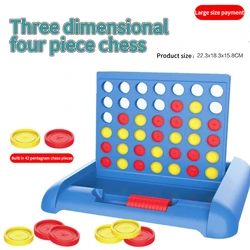 Fun three-dimensional four-piece early education puzzle interactive board game board game against toys