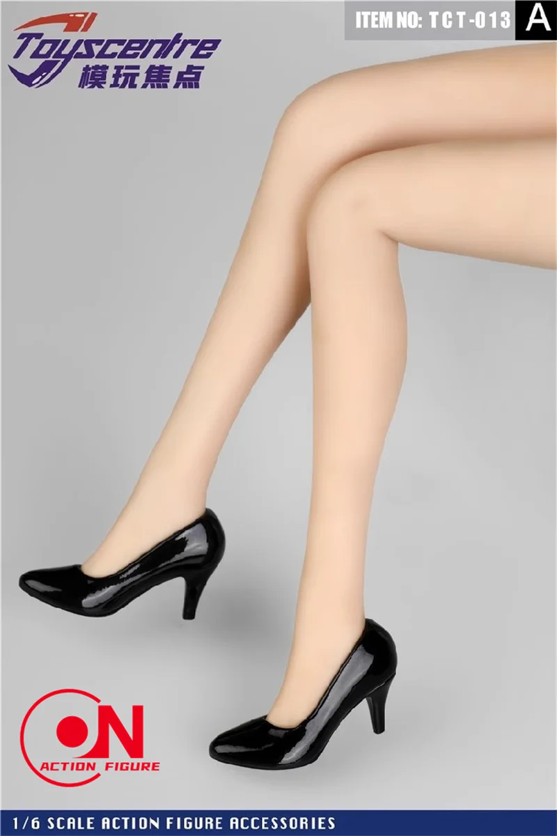W magazynie Toyscentre TCT-012 TCT-013 1/6 Scale Female Cusp High-heeled Shoes Model Fit 12'' OB OD Soldier Action Figure Body Doll