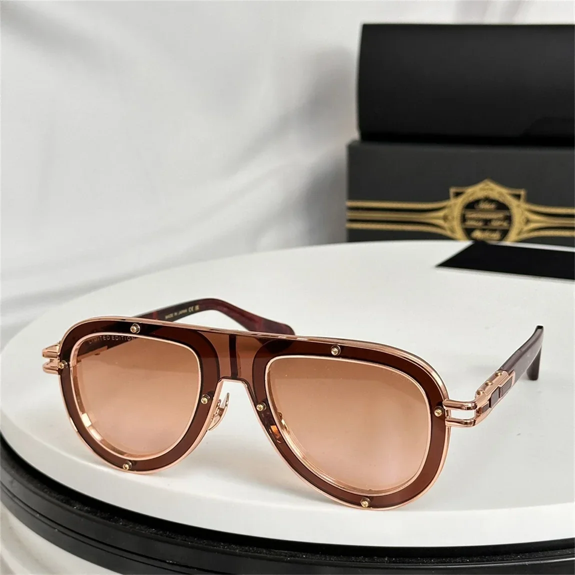 DT Top Quality Luxury Mens And Womens Sunglasses TARERA DTS699 Titanium Designer Eyeglasses UV400