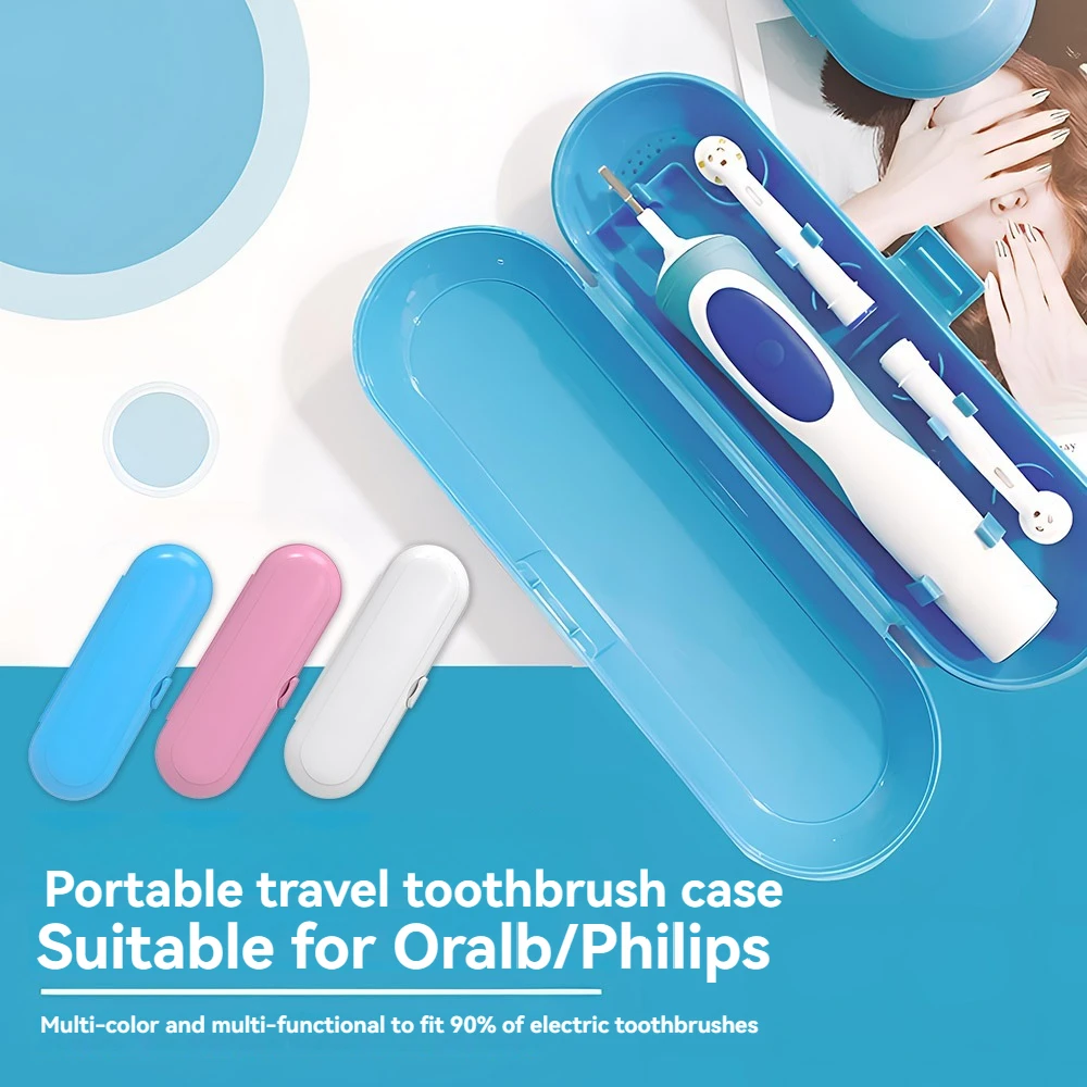 Travel Toothbrush Case Suitable for Philips Sonic/Oral Electric Toothbrush, waterproof design, portable and easy to use