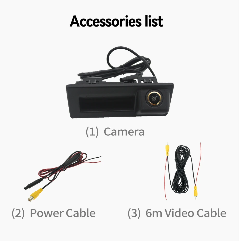 Dynamic Trajectory Car Rear View Camera for Audi A3 A4 B8 B9 A4L VW Tiguan Touran L Touareg Skoda Octavia A7 Rapid Yeti