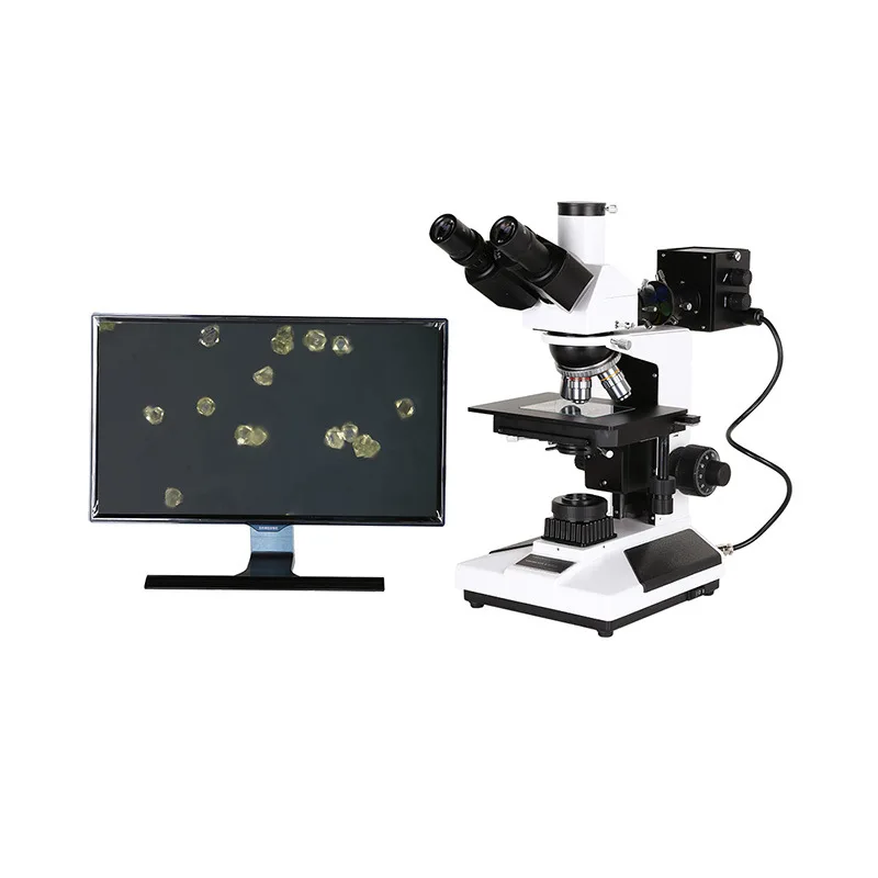 

Metal Structure Analysis Light Guide Plate Detection Trinocular Transmission Metallographic Microscope Metallographic