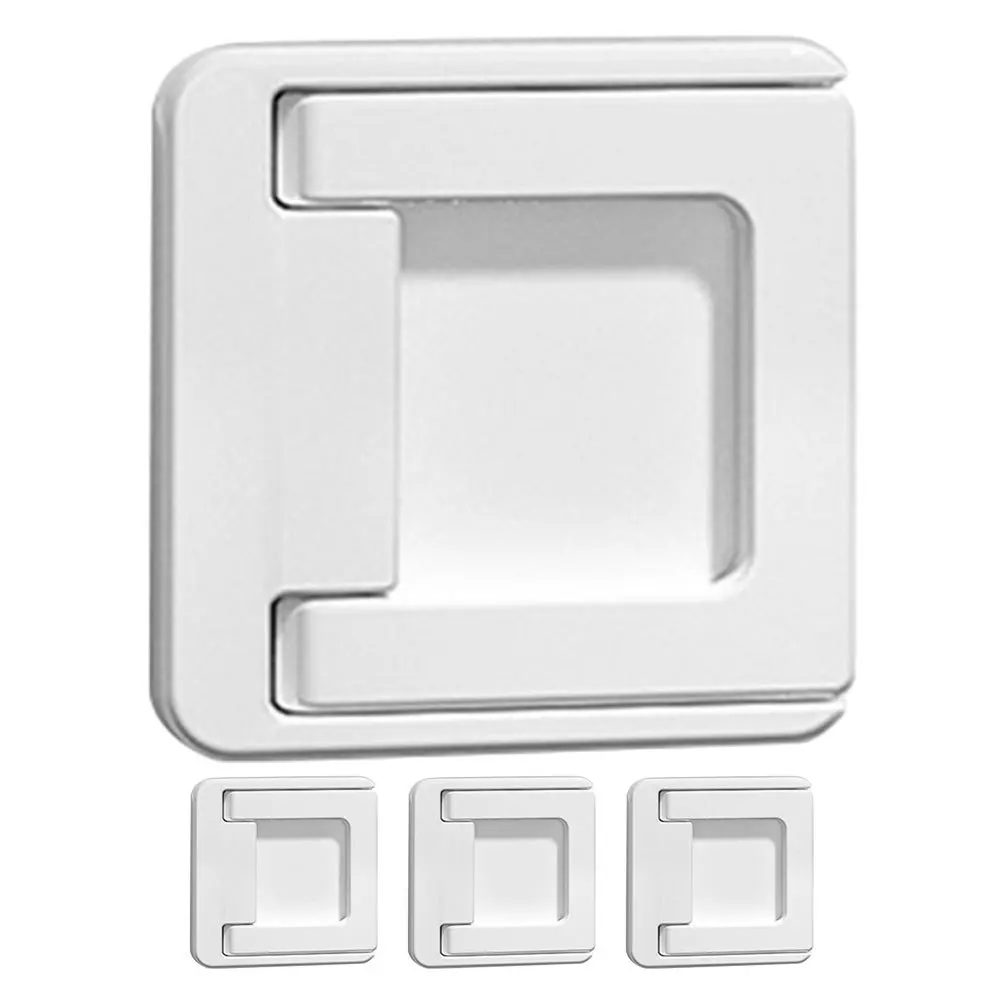 

4 pcs Window Limiter Adjustable Slide Lock For Glass Doors Drawers Cabinets Safety Stopper Childproof Security Bar Movable