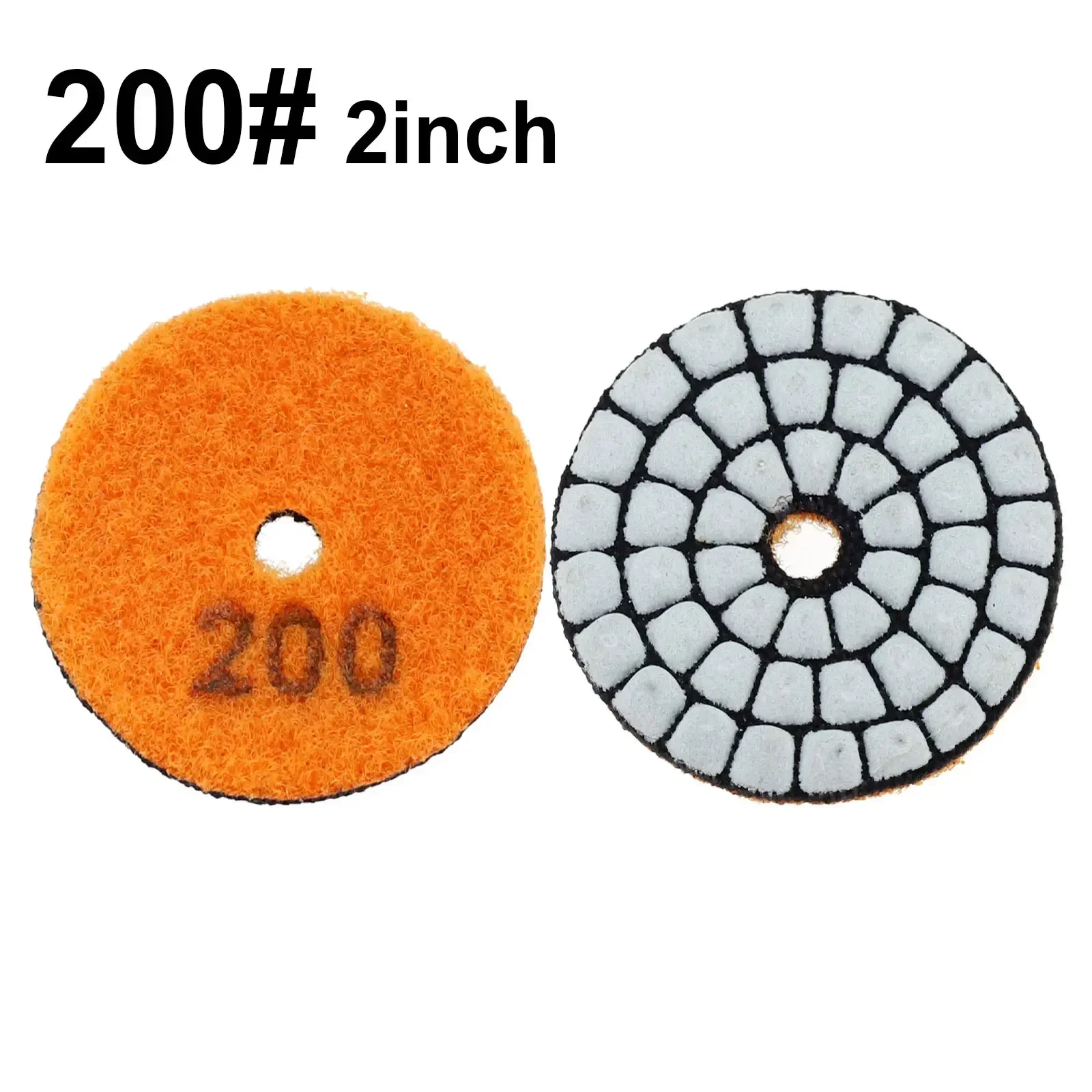 1pc Diamond Polishing Pad For Granite Marble Sanding Disc 2 Inch 50mm Diamond Dry Polishing Pad Power Tools Replacement Parts