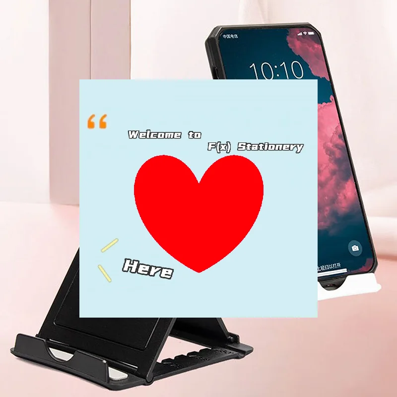 

1PC Portable Phone Lazy Holder Multi-angle Adjust Universal Foldable Mobile Phone Tablet Desk Stand-F(x)