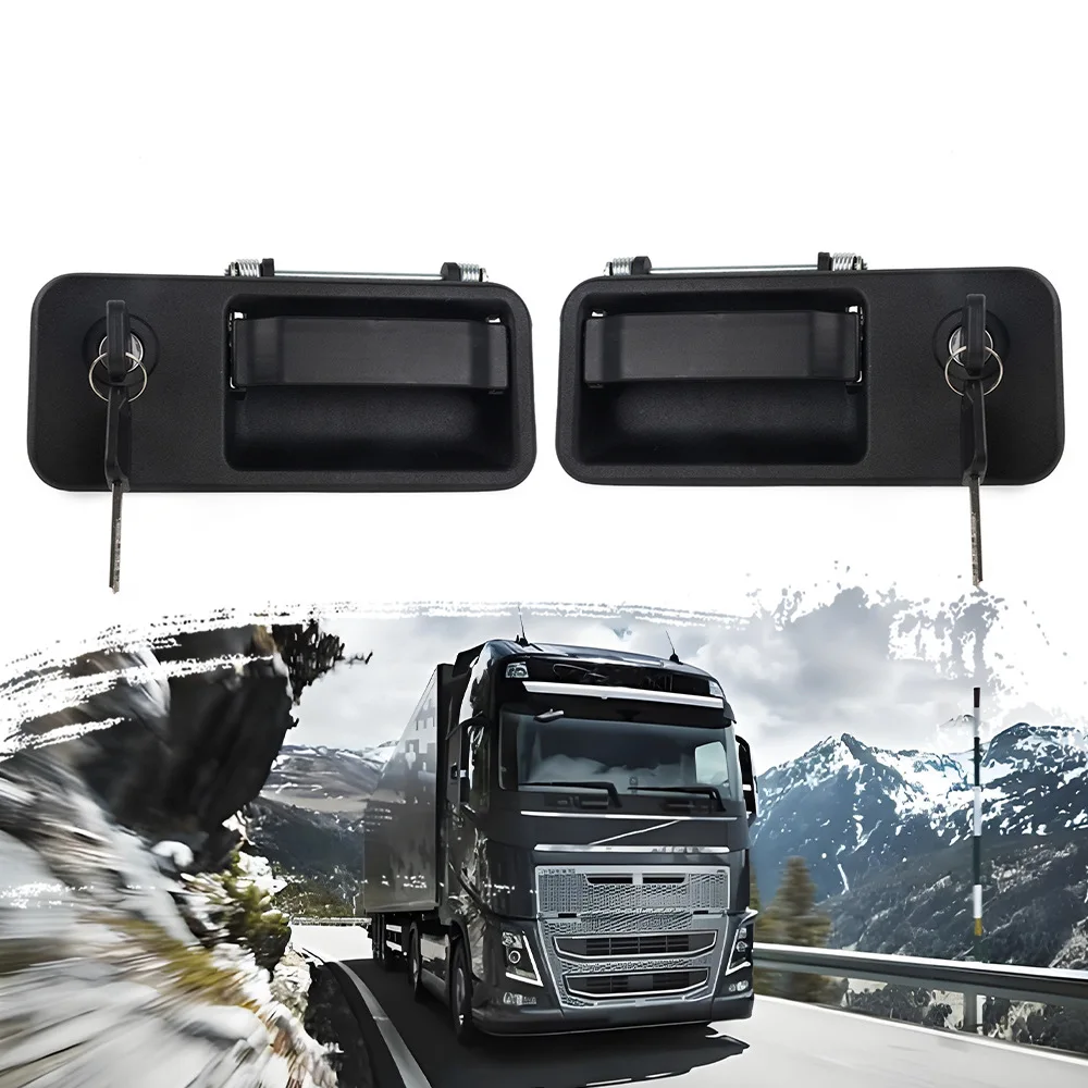 

External Door Handle for Volvo Truck - Replacement Left 20398466L & Right 20398467R Mirror Pair