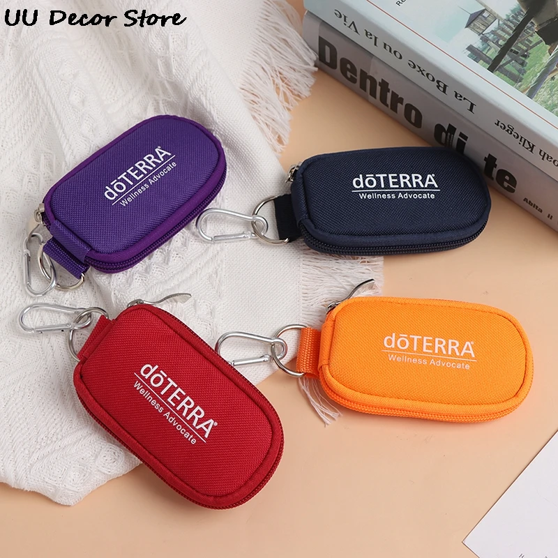 10 Bottles Essential Oil Storage Bag Carrying Portable Travel Holder Case 2ml Pouch Organizer Rangement Zipper Bag