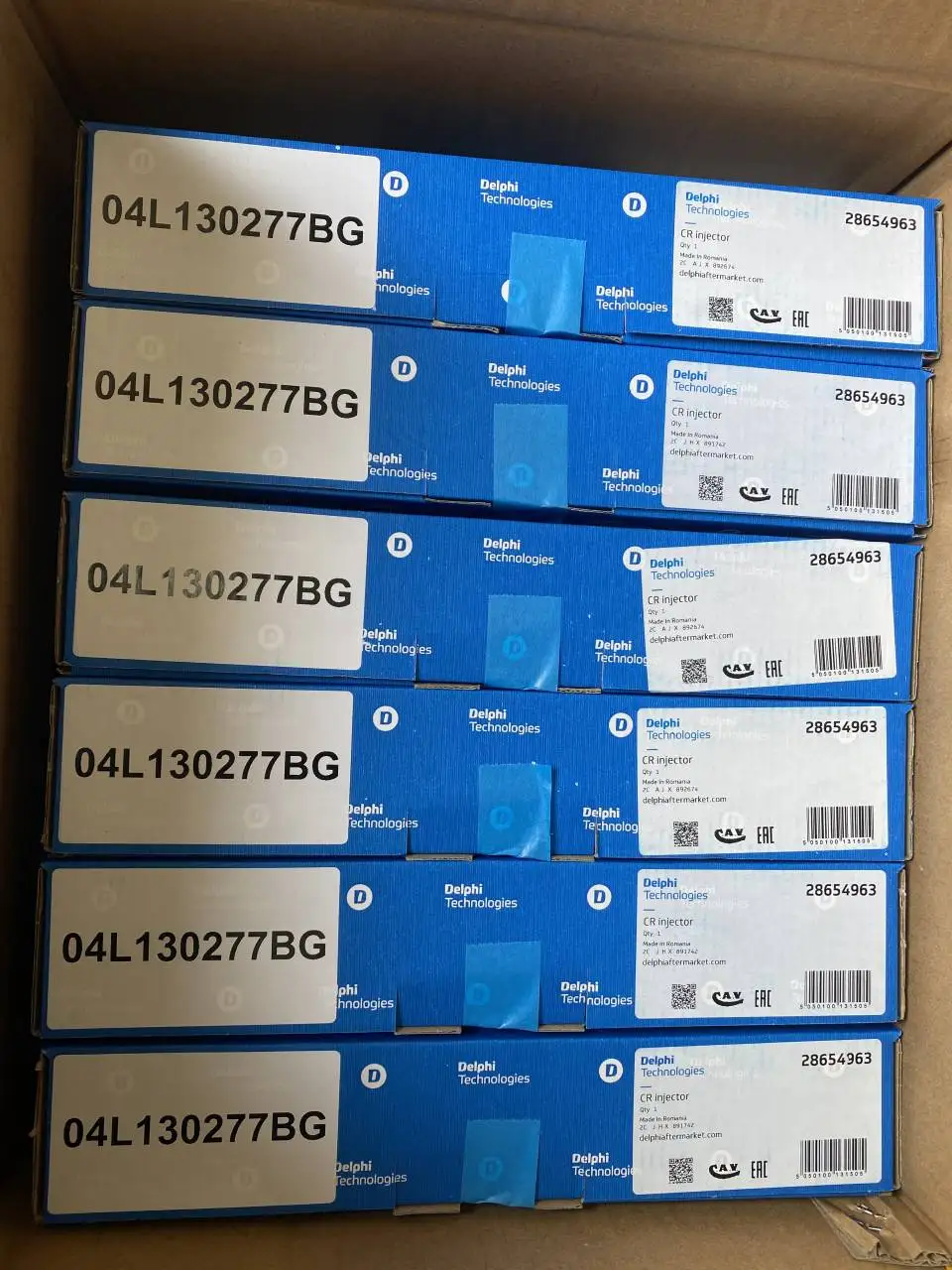 حاقن الوقود الأصلي CR 28475604 28565337 28654963 04L130277BG لـ 2.0L EURO 6 04L130277AP