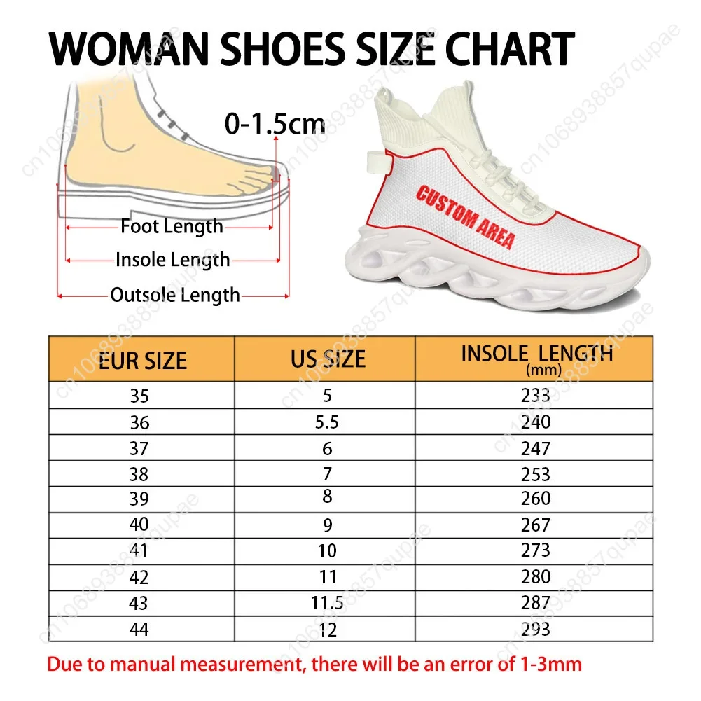 Mafalda High Top Sneakers Anime Manga Herren Damen Teenager Sport Laufschuhe Sneaker Lace Up Mesh Schuhe Maßgeschneiderter Schuh