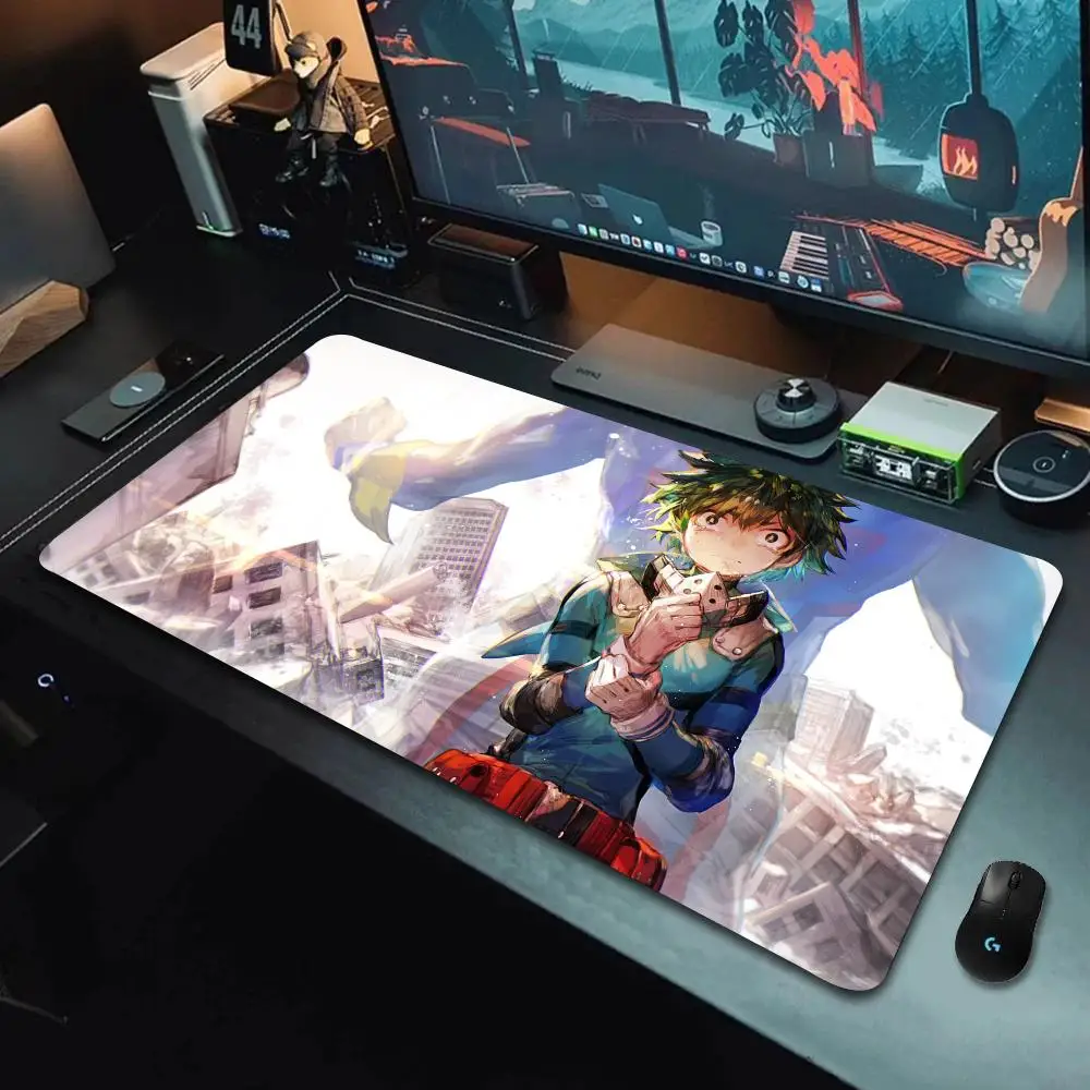 

My Hero Academia Mouse Pad Large rubber PC gamer accessories mousepad laptop desk pad XXL non-slip computer keyboard table mats