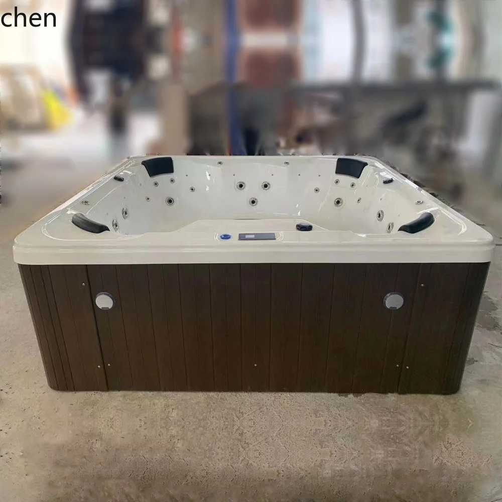 Outdoor Bathtub Villa Hot Spring Bath Swimming SPA Soaking Seat Intelligent Pool