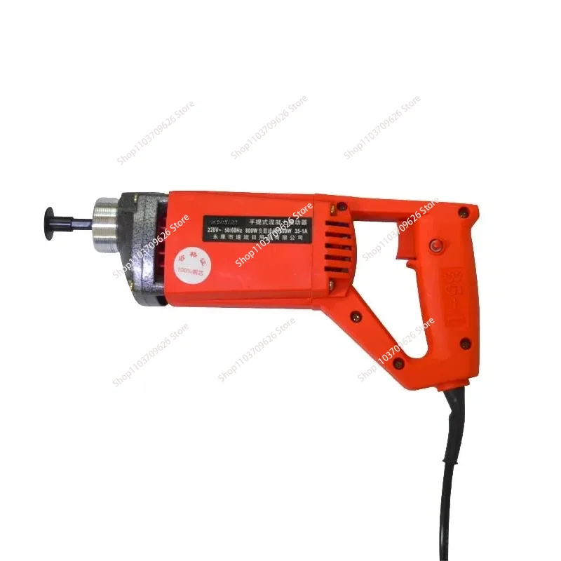 Construction tools, 1 concrete vibration motor 35MM stable voltage 800W/1300W/1750W motor