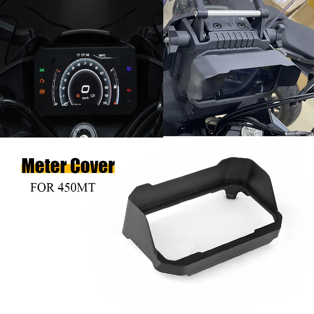 

New FOR CFMOTO 450MT 450 MT 2024 Motorcycle Accessories Sun Visor Cover Instrument Screen Sunshade Guard Protection Dashboard