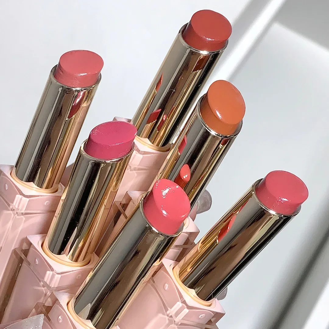 Gege bear Mirror Lip Glaze Watery Gloss Lasting stick Waterproof Moisturizing Beauty Makeup