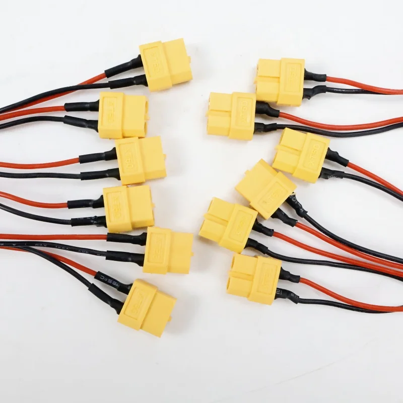2/5 Stuks 10 Cm Rc Batterij Adapter Kabel XT60 Naar Jst Mannelijke/Vrouwelijke Connector 22AWG Siliconen Draad voor Fpv Drone Vliegtuig Auto Onderdelen