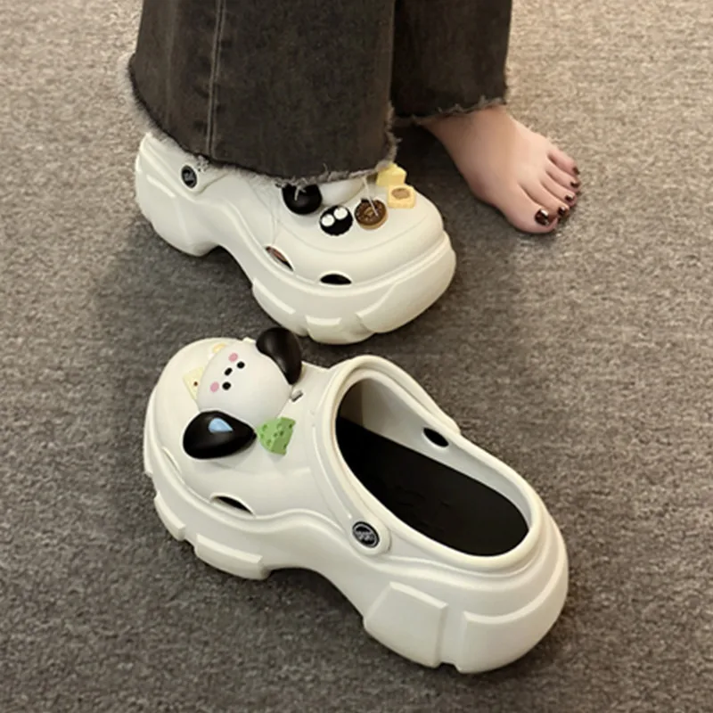 Girl Cute Edition Slippers 2025 New Soft Soled Women's Slippers Outdoor Thick Soled Wear-resistant Beach Casual Wedges Sandals - Image 3