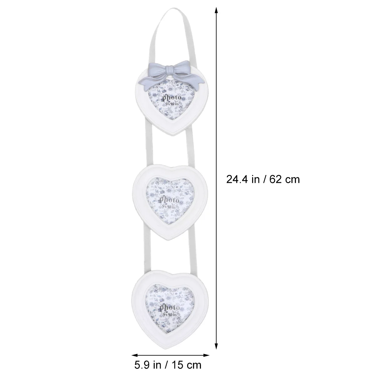 

-shaped Frames Hanging Wall Decor Pendant Photo Frame Butterfly Bow Picture Frames Home Gift Ideas