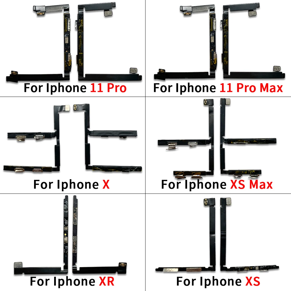 50Pcs，Battery Protection Board Flex Cable For IPhone 11 Pro Max X XR XS Max 8 Plus Replace Battery Efficiency Protection Cable