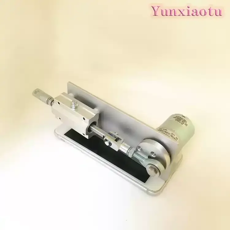 DIY Reciprocating Motor Linear Push-pull Automatic Telescopic Motor Eccentric Screen Click Like Button To Test The Gun