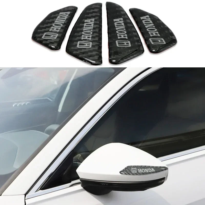 4PCS Car sticker protect Car front/rear edge scratch strip For Honda Civic accord Fit Jazz CR-V Accord Prelude Shuttle SEA-A01