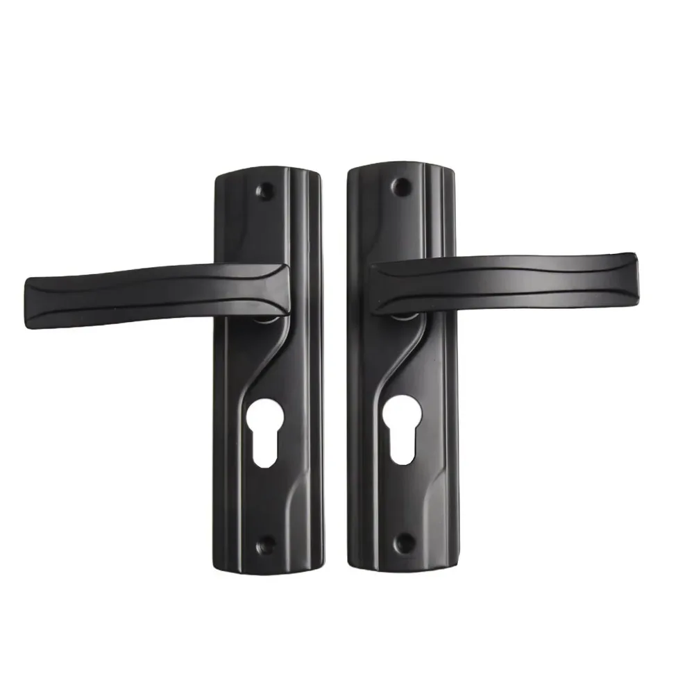 Silent Bearing Door Handle Lock Set With Keys Manganese Steel Door Handle Lock Big Knob Long Lasting Bedroom Door Lock Set