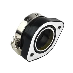 For Mikuni VM24 26 28mm Carburetor Manifold 1X 33-35mm Accesssories Black Dirt Bike Flange Adapter Replacement