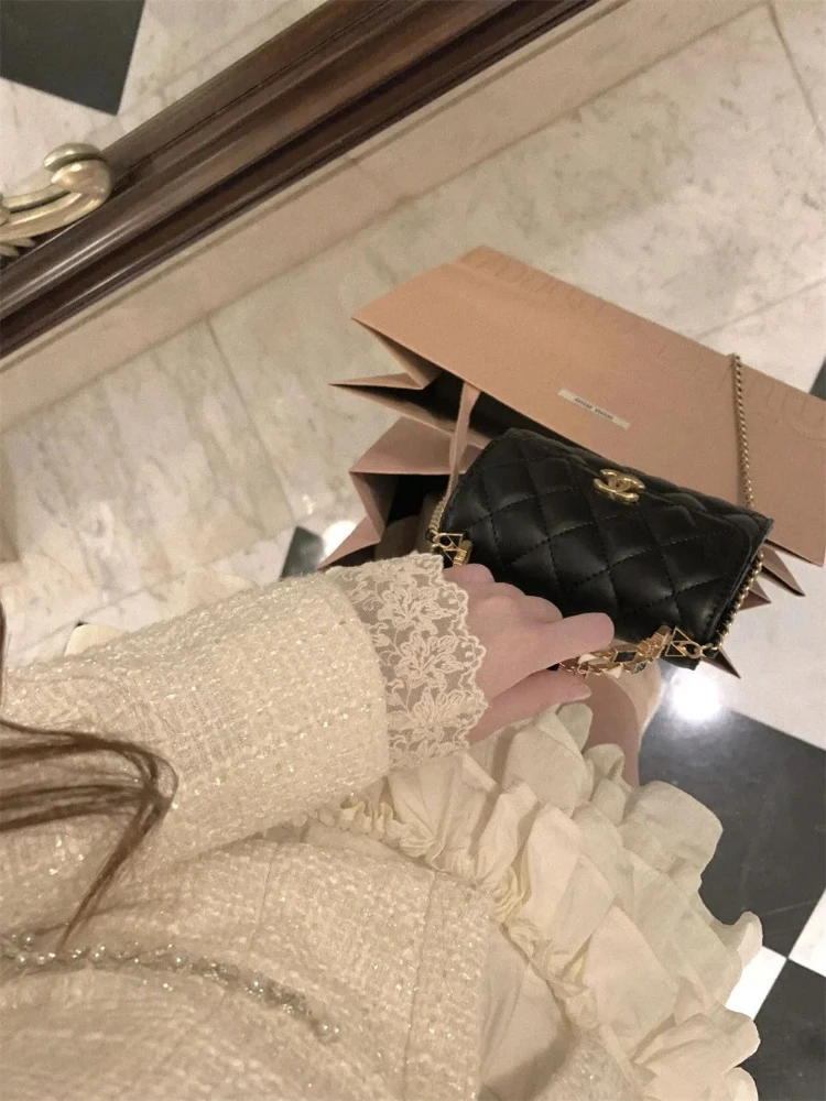 

Autumn French Elegant Vintage Sweet Lady Sets Korean Popular Female Fashion Design 2 Piece Set Party Casual Women's Suit 2025