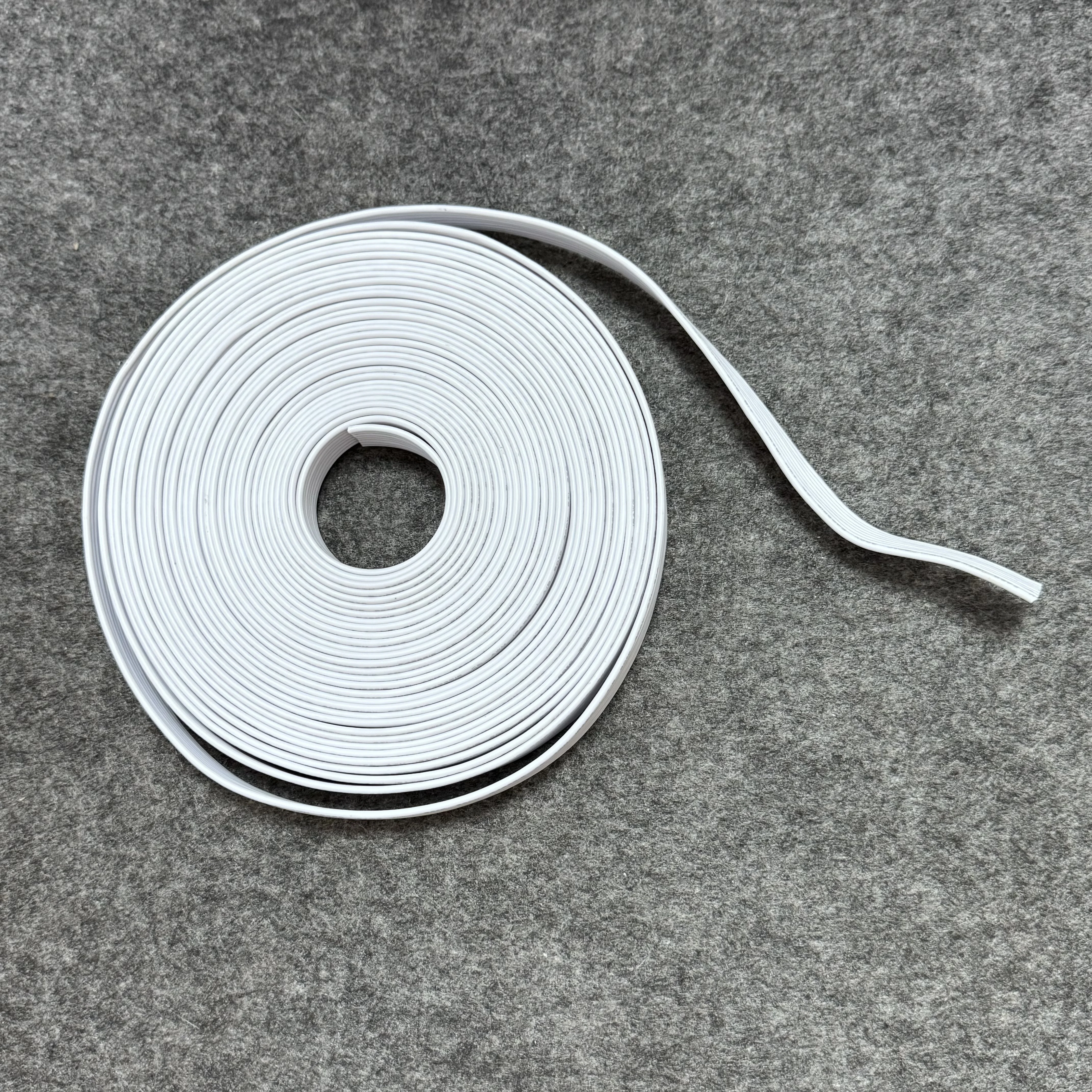 جودة عالية 8pin جميع الأبيض 1007 18AWG الشريط كابل لوحدة بكسل led 8P موصل 8 دبوس كابل متوازي