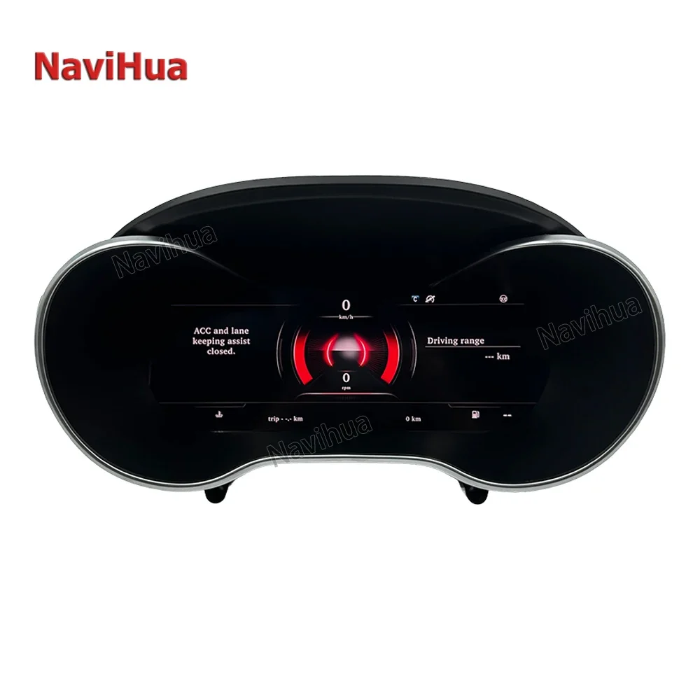 NaviHua New Linux Car Digital Cluster For Mercedes Benz C W205 GLC X253 LCD Dashboard Speedometer Upgrade Cockpit Auto Meter