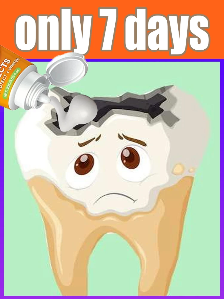 Deep anti-caries toothpaste, prevents decay and protects gums
