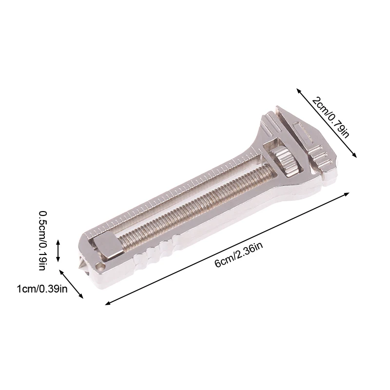 Imagem -06 - Chave de Bolso Portátil Ferramentas Multitool para Camping Outdoor Titanium Alloy Abridor de Garrafas Compact 1pc