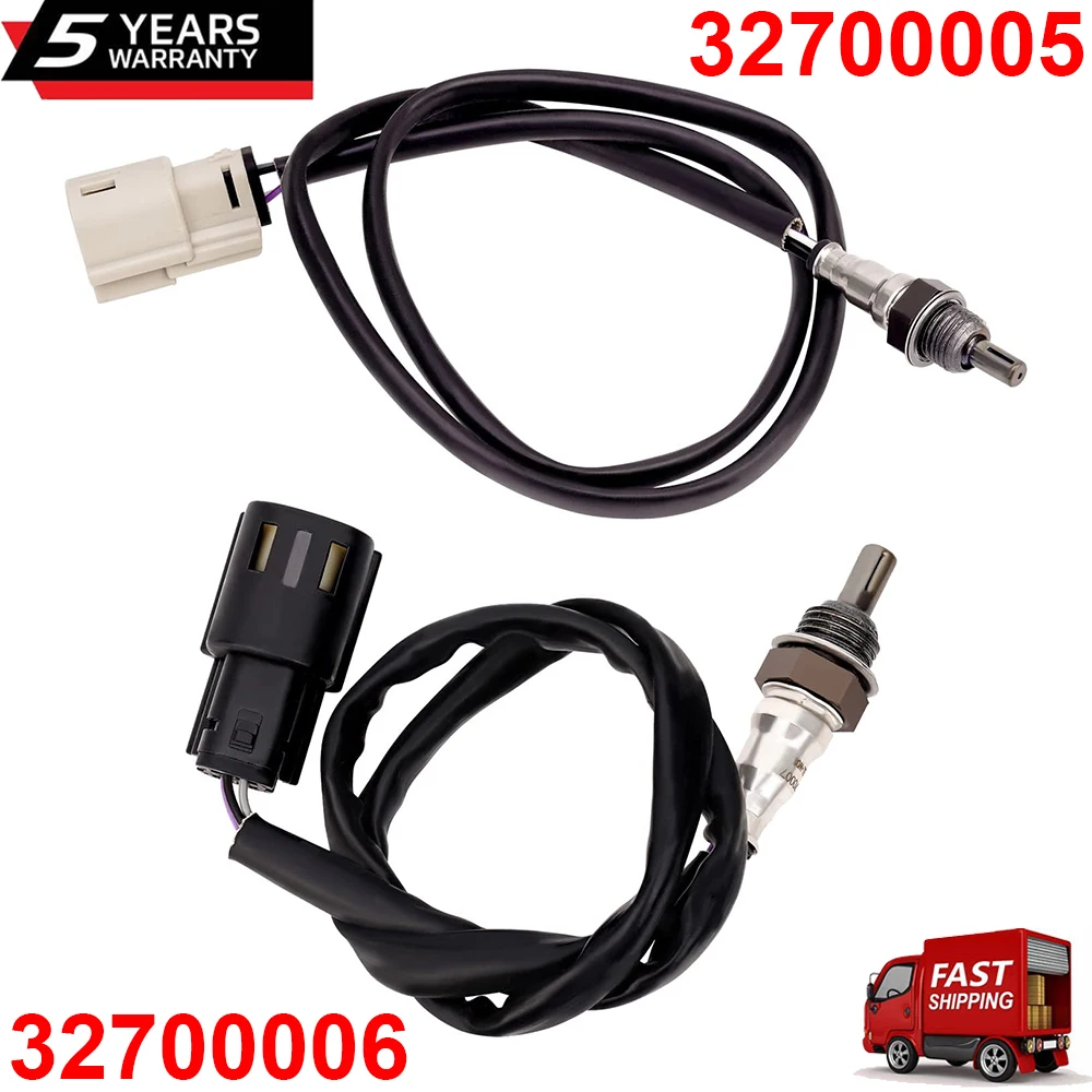 

2PCS 32700005 32700006 Front & Rear Motorcycle Air Fuel Ratio Lambda O2 Oxygen Sensor for Harley Davidson Dyna FXD Softail FLS