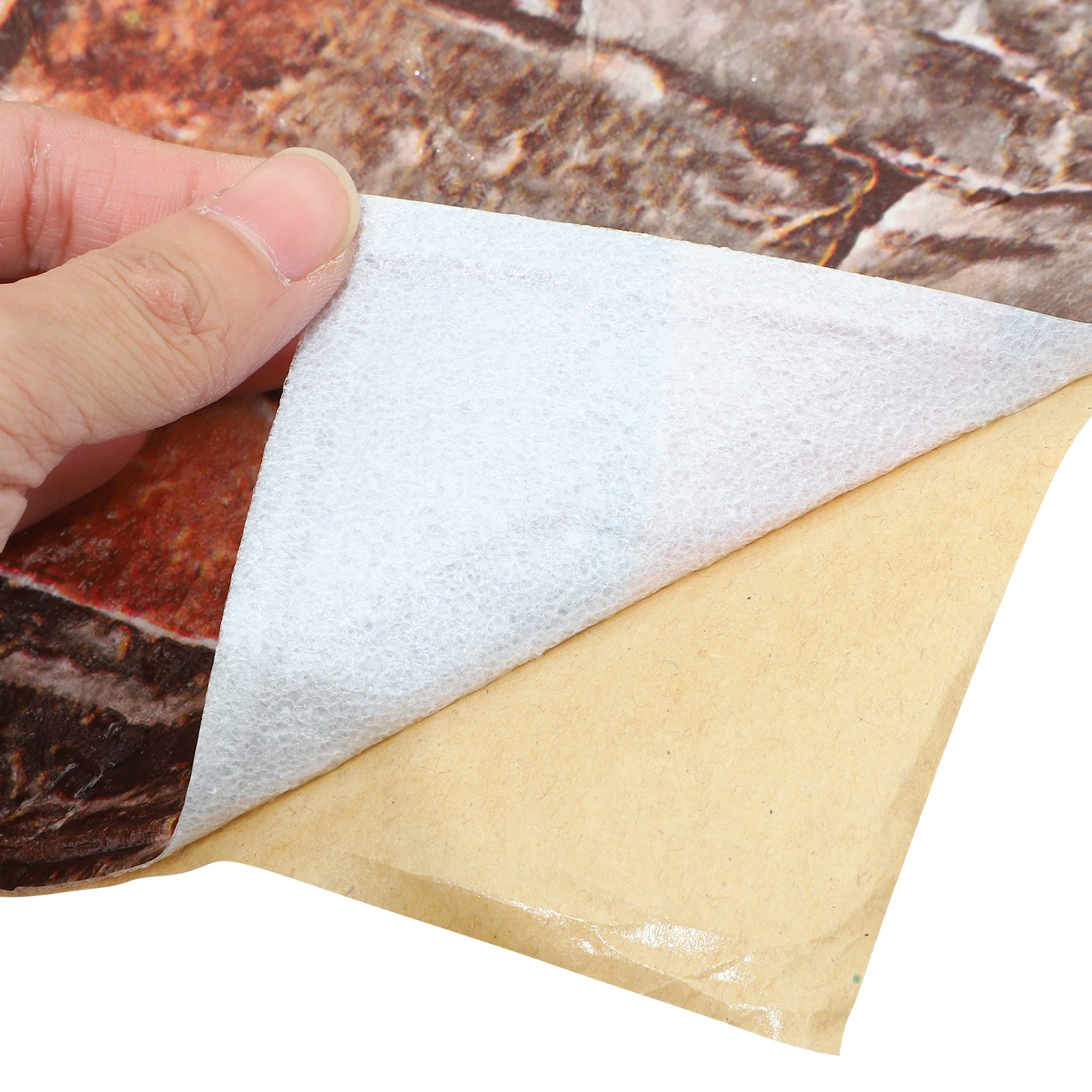 

20pcs 3D Simulated Rock Slice Wall Tiles Adhesive Stickers For Bathroom Bedroom Kitchen Pool Backsplash Decorative Home Decor