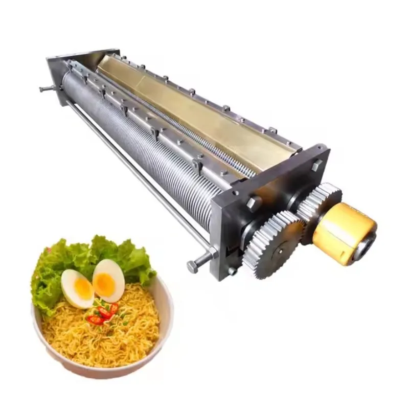 Instant Noodle Production Line Oriental Commercial Fried Noodle Ramen Cutter