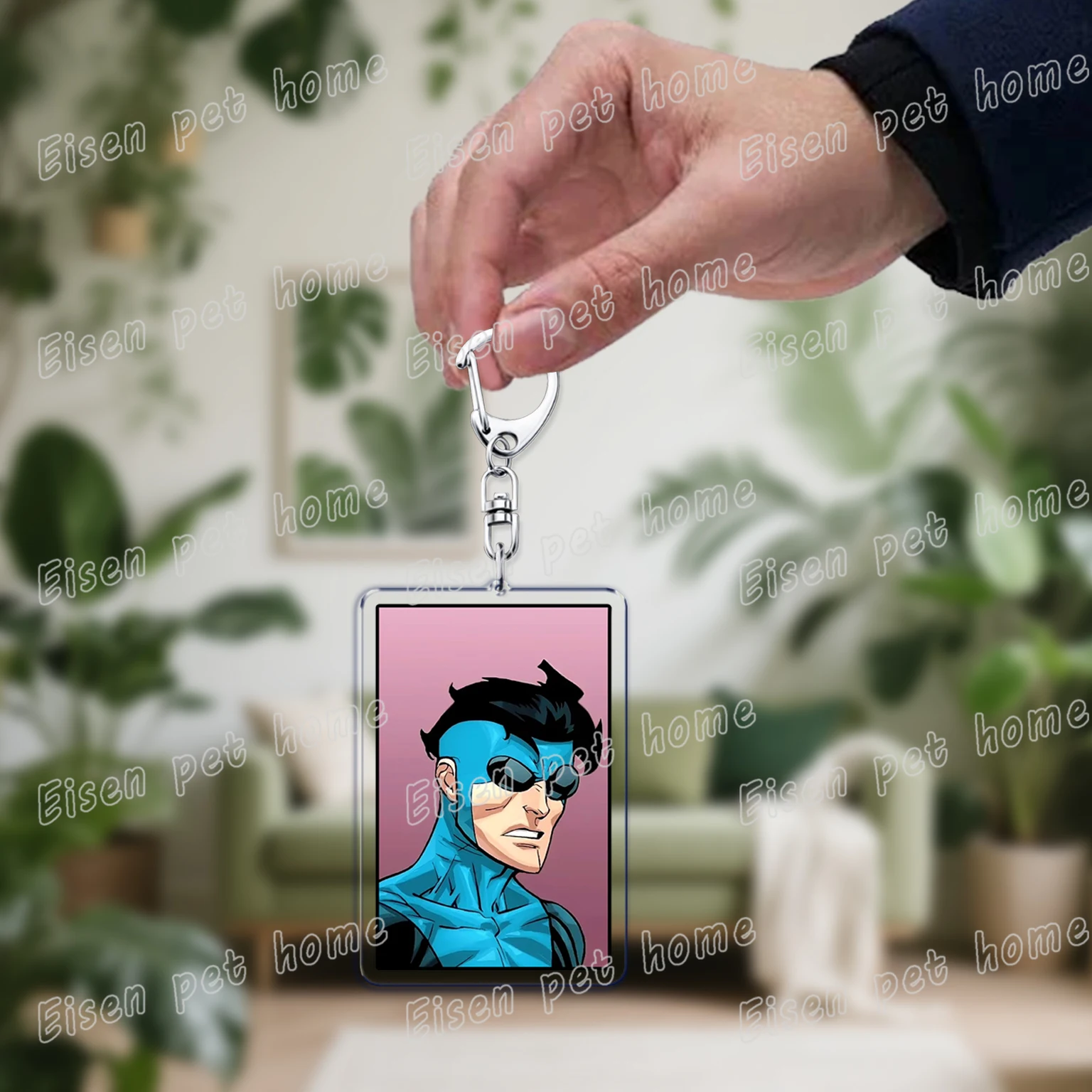 شعبية الكبار الرسوم المتحركة شخصيات خارقة سلاسل المفاتيح للنساء اكسسوارات حقيبة قلادة مفتاح سلسلة Keyrings مجوهرات المشجعين هدية #3