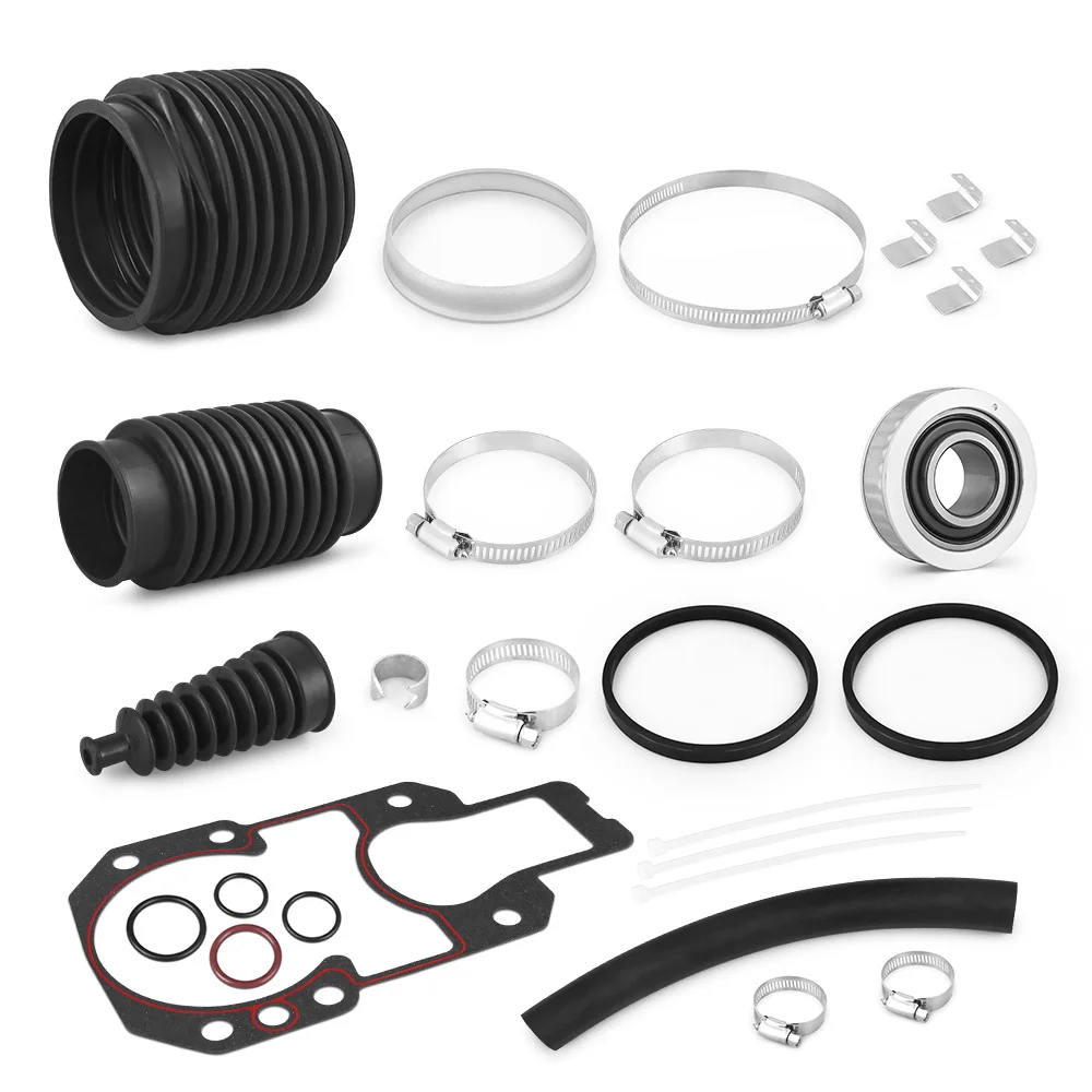 

30-803099T1 For MerCruiser Alpha One Gen 2 1991 & Up for Sierra 18-8206-1Bellows Transom Seal Repair Kit with Gimbal Bearing