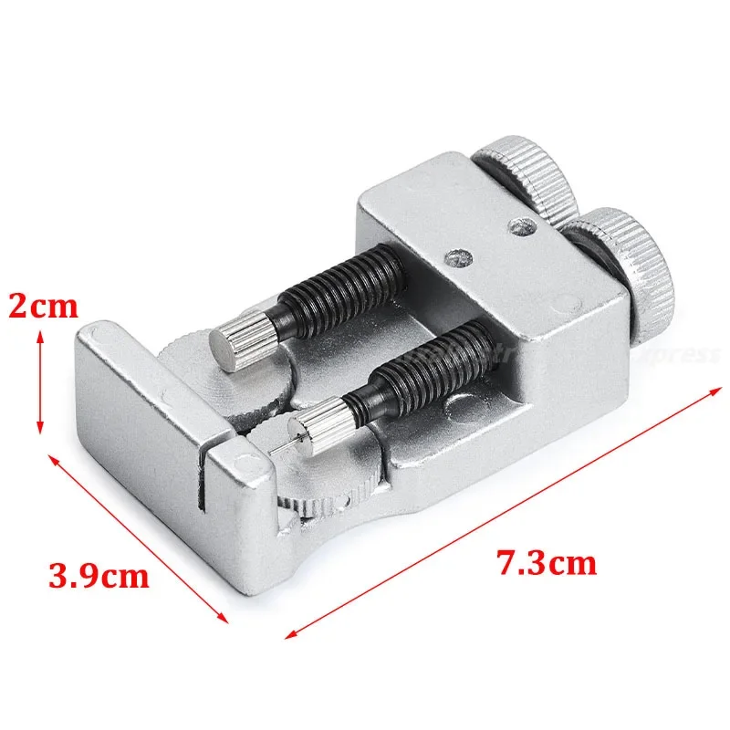 Kit per la rimozione delle maglie dell'orologio Strumento per la rimozione del cinturino a doppia estremità Strumento per la rimozione dei perni degli orologi Strumenti di riparazione dell'orologio per l'apertura dei collegamenti del cinturino
