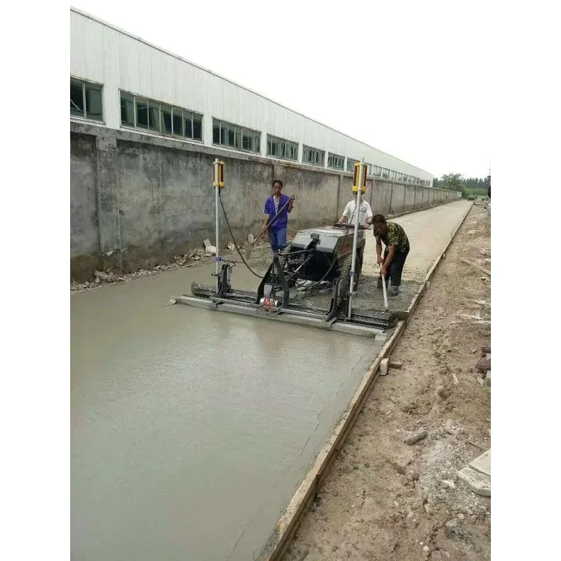 آلة لولبية أوتوماتيكية محمولة باليد بعجلتين تعمل بالليزر على رصف الأرضية الاهتزازية