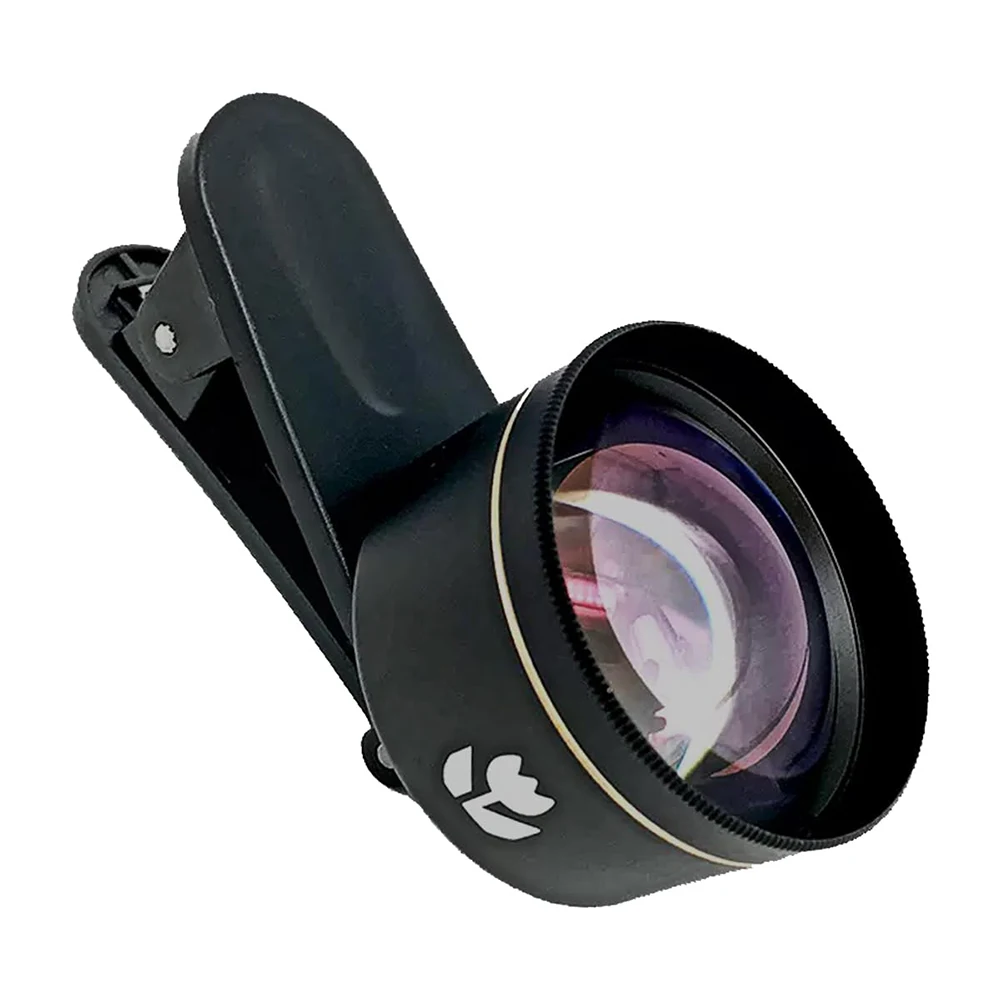 Kase HD Master Macro Phone Lens for iPhone 16 15 14 13 12 Pro Max/Samsung/Xiaomi/Android, 17mm Thread Mount/Metal Body