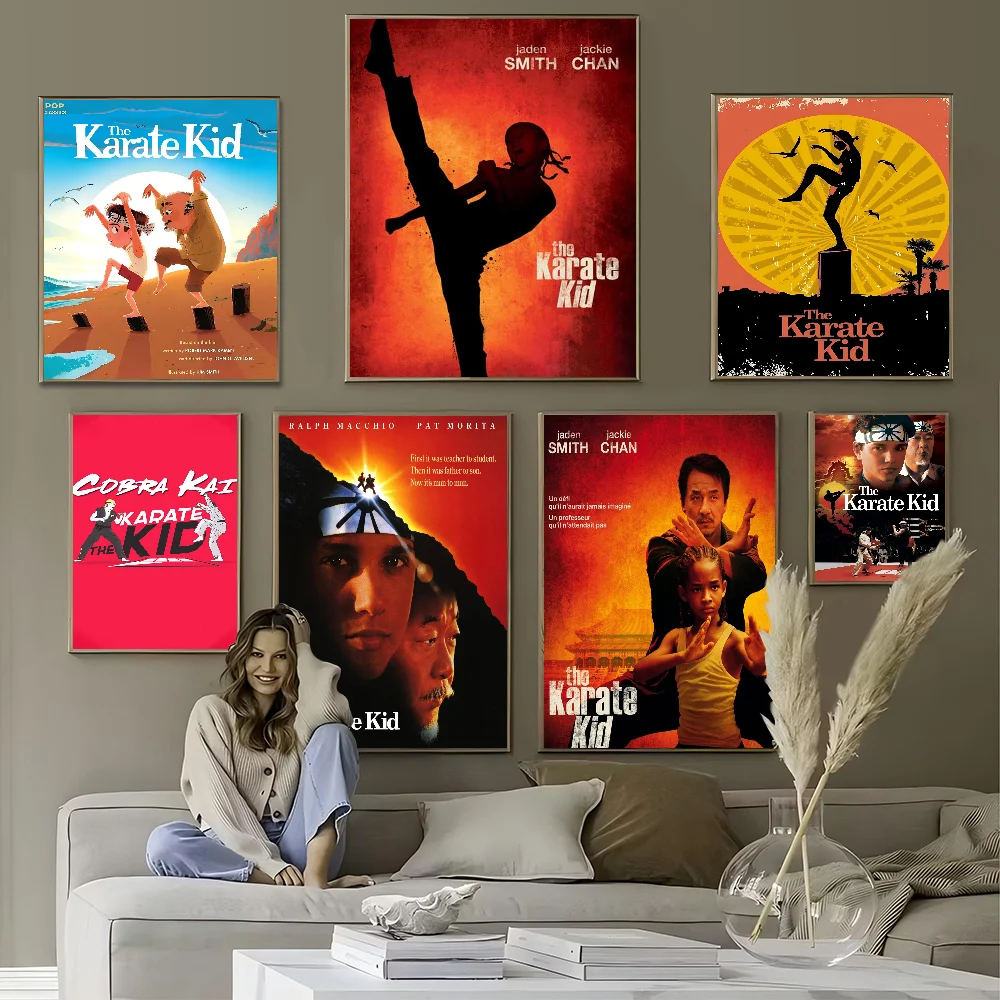 

The Karate Kid DIY Sticky Poster Whitepaper Prints Posters Artwork Vintage Decorative Painting