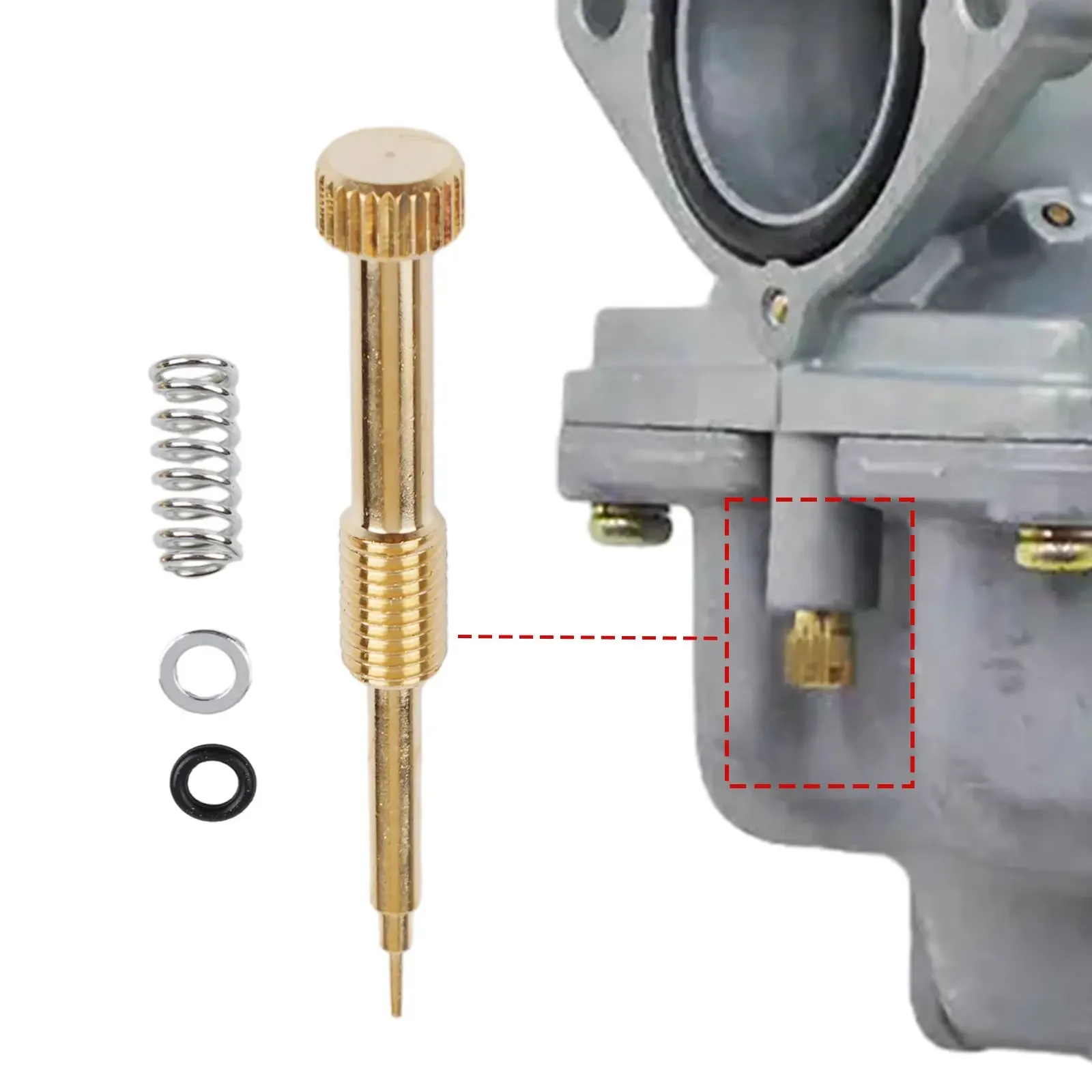 Air Adjustment Screw Carburetor Air Screw Adjustment Air Fuel Ratio Mixture Screw Screw Idle Motorcycle Parts High Quality