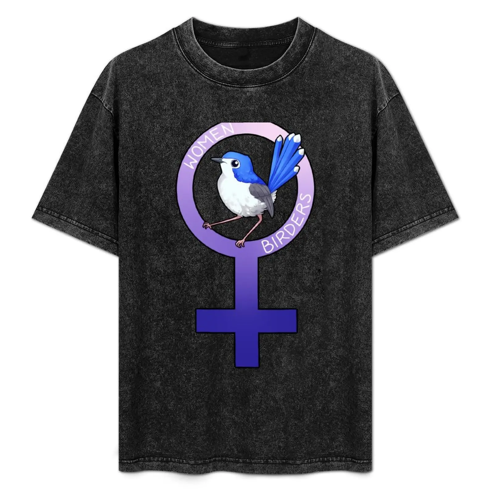 

Women Birders Australian Lovely Fairywren T-Shirt Ultra Soft Breathable Tee Top