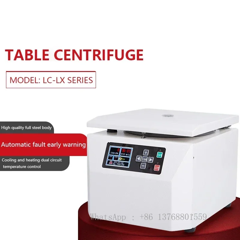 Desktop High-speed Centrifuge Laboratory Small Low-speed Serum Fat Cryogenic Freezing  Without Rotor