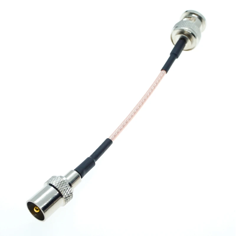 High-quality Q9 BNC Male To TV IEC Male Connector Pigtail Jumper RG316 RG-316 cable