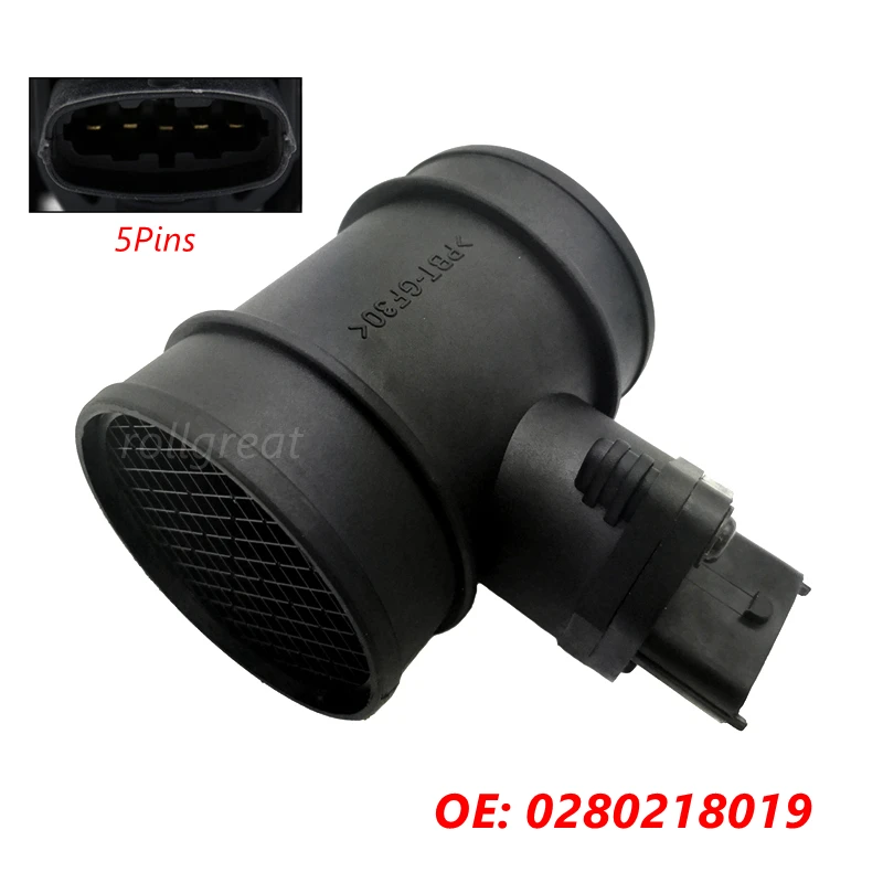 0280218019 MAF Mass Air Flow Meter Sensor For Alfa Romeo Fiat Brava Marea Weekend Lancia Kappa 46447503 46541253