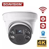 Cámara IP de seguridad Domo inalámbrica con Wifi, 1080P, 5MP, 8MP, 4K, Audio bidireccional, ranura para tarjeta TF, visión nocturna, 20m, P2P, CamHipro