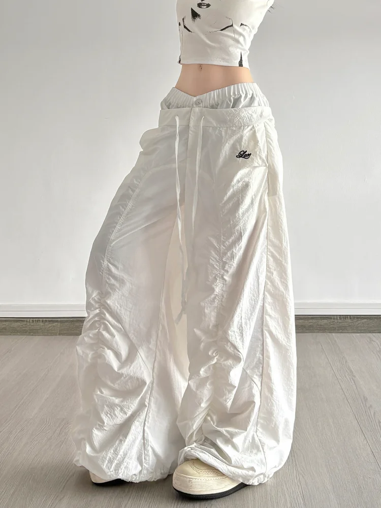 سراويل المظلة النسائية أرخص الشتاء الصوفية متوهجة صورة ظلية خمر في الهواء الطلق المتضخم مبطنة بالصوف مريحة الشمال الحد الأدنى #6