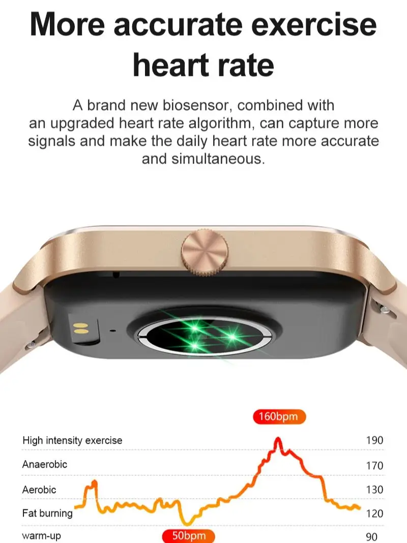 GTS 4 Smartwatch para Homens e Mulheres, Relógios de Fitness, Chamada Bluetooth, Oxigênio no Sangue, Monitor de Freqüência Cardíaca, Xiaomi, Android, IOS